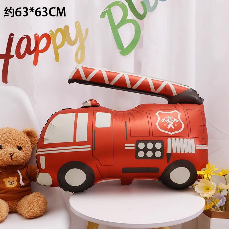 Matte Aluminum Film Balloon Cartoon Car Airplane Submarine Balloon Children'S Birthday Party Arrangement Props