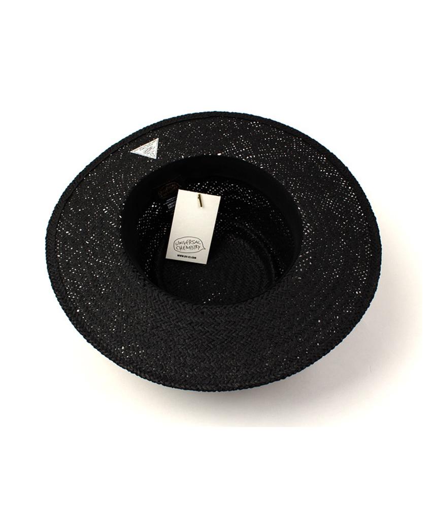 Yunibeosyeolkemiseuteuli Home Black Flat Fedora Summer Fedora