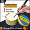 Solder Paste: Strong, Easy-Tinning, No-Clean, Acid-Free, Halogen-Free, Yellow Conductive Flux.