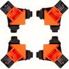2pcs 90 Degree Corner Clamps For Woodworking, Fast Adjustable Quick Spring Loaded Woodworking Clamps,Cabinets,Photo Framing