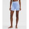 Lululemon Align  High Rise Short 6  Sinatra Blue