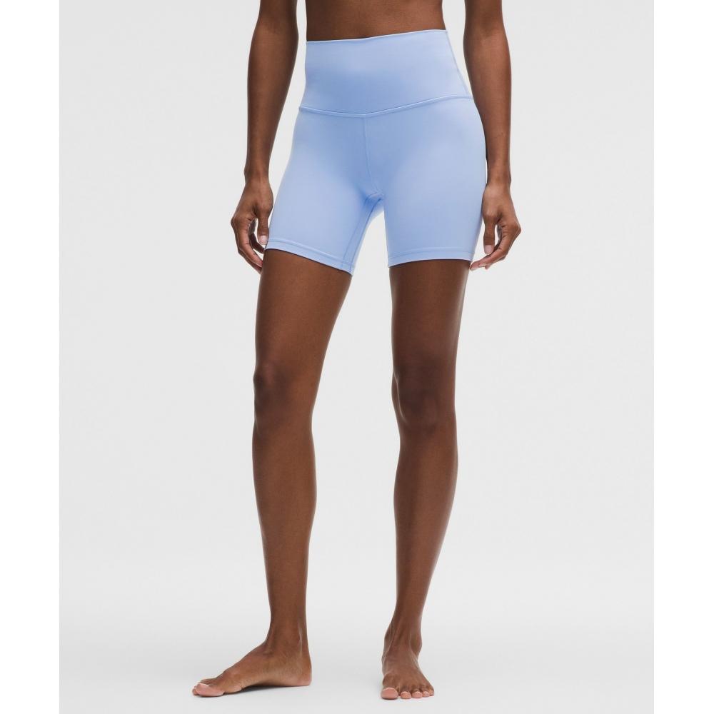 Lululemon Align  High Rise Short 6  Sinatra Blue