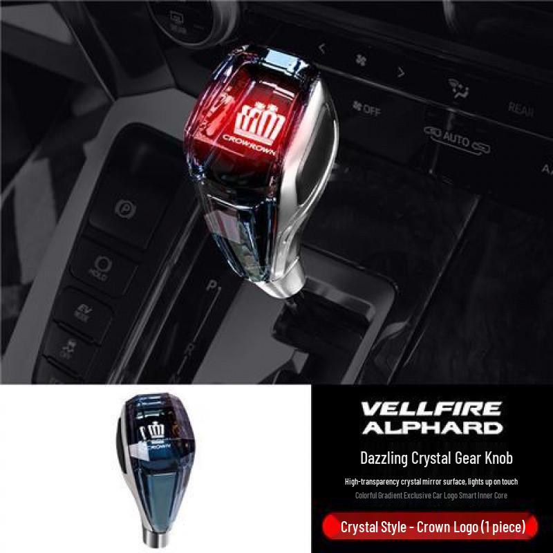 Crystal Gear Shift Knob for Toyota Alphard and Vellfire
