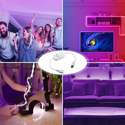 5V USB LED Strip Lights Dimmer Brightness Adjust Switch Controller Touch Dimmer LED Dimming Switch Controller