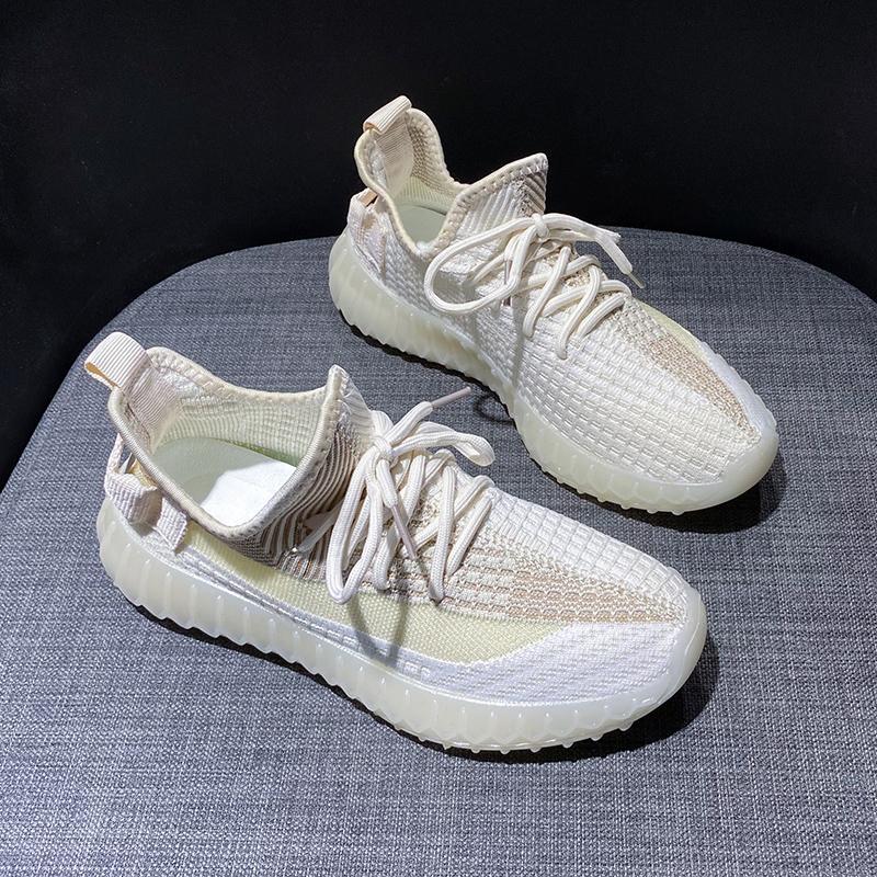 Coconut Autumn Sports Lightweight Gym ******** Rope Student Shock Absorption Running Shoes Soft-soled Running Shoes