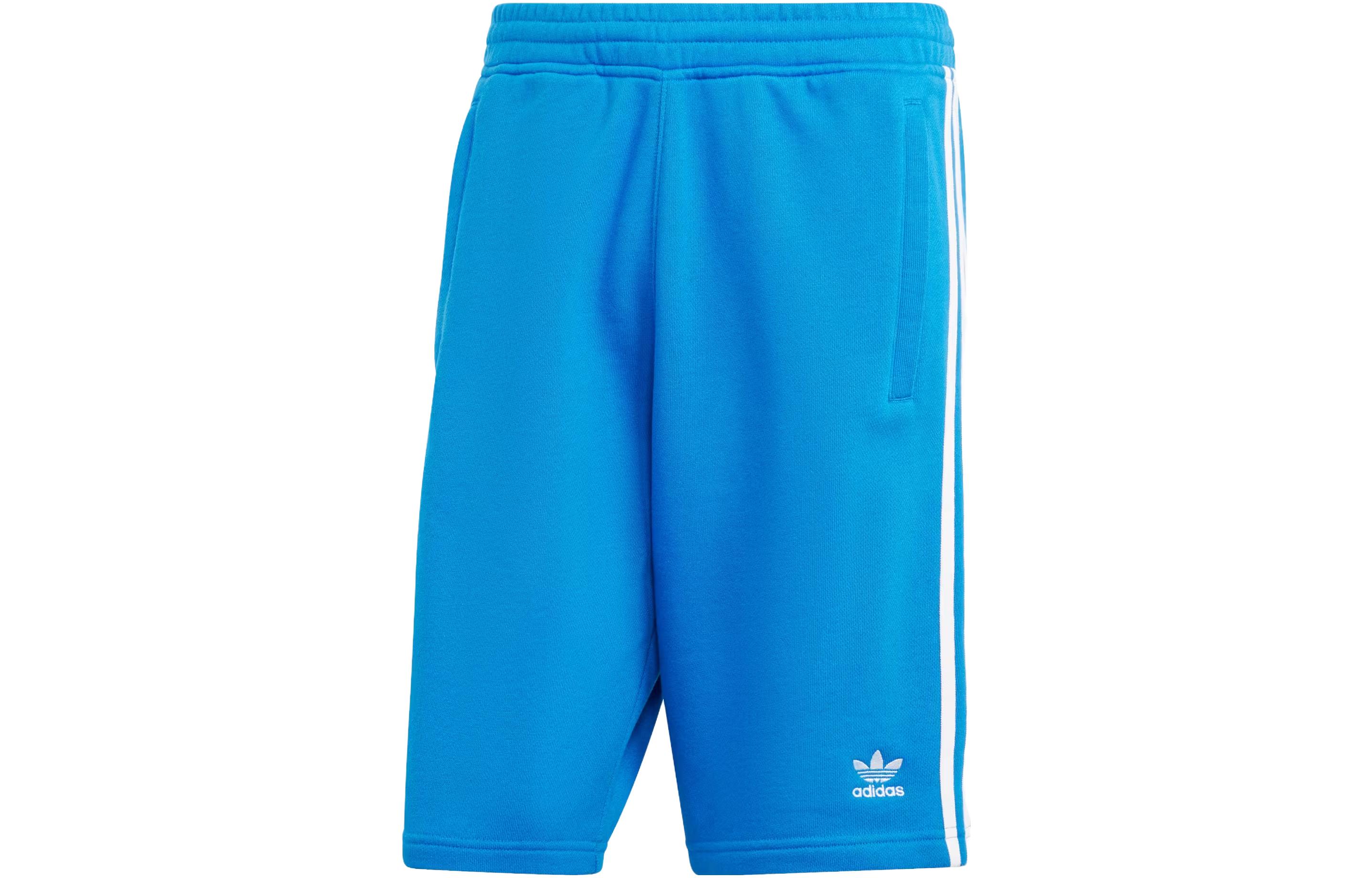 Adidas Originals ADICOLOR 3 STRIPES SHORTS Adicolor 3 Stripes Shorts Casual Shorts Men s Blue IM9426 M