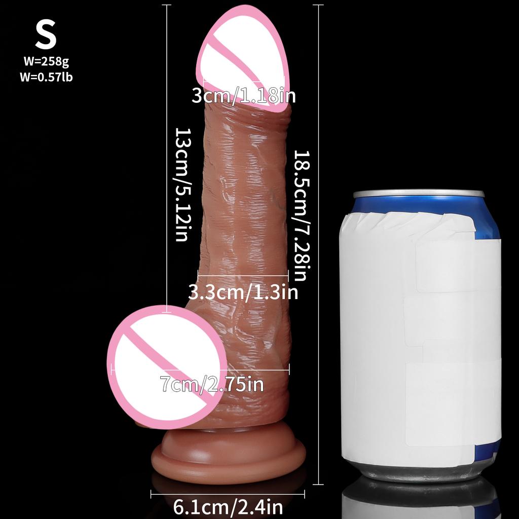 Huge Realistic Dildo Penis Silicone Big Penis Dildo Prostate Massage Sex Toys Dildos Stimulation Vagina G Spot Clitoris Masturbator for Women Men Gay