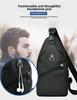 Men's Waterproof Leather Chest and Shoulder Bag