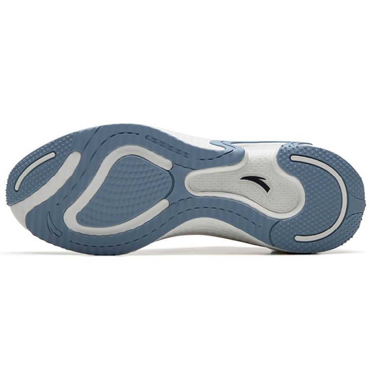 Anta Lightweight Low-Top Running Shoes Men Sneakers Gray White 112235556-3