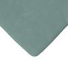 Seat Cushion Set 4 pcs Teal Green 40 x 40 x 3 cm Velvet