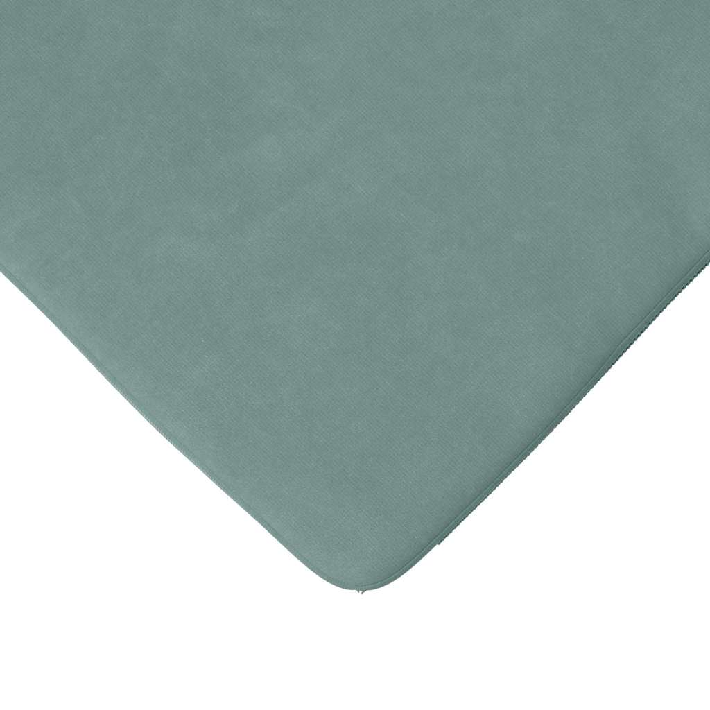 Seat Cushion Set 4 pcs Teal Green 40 x 40 x 3 cm Velvet