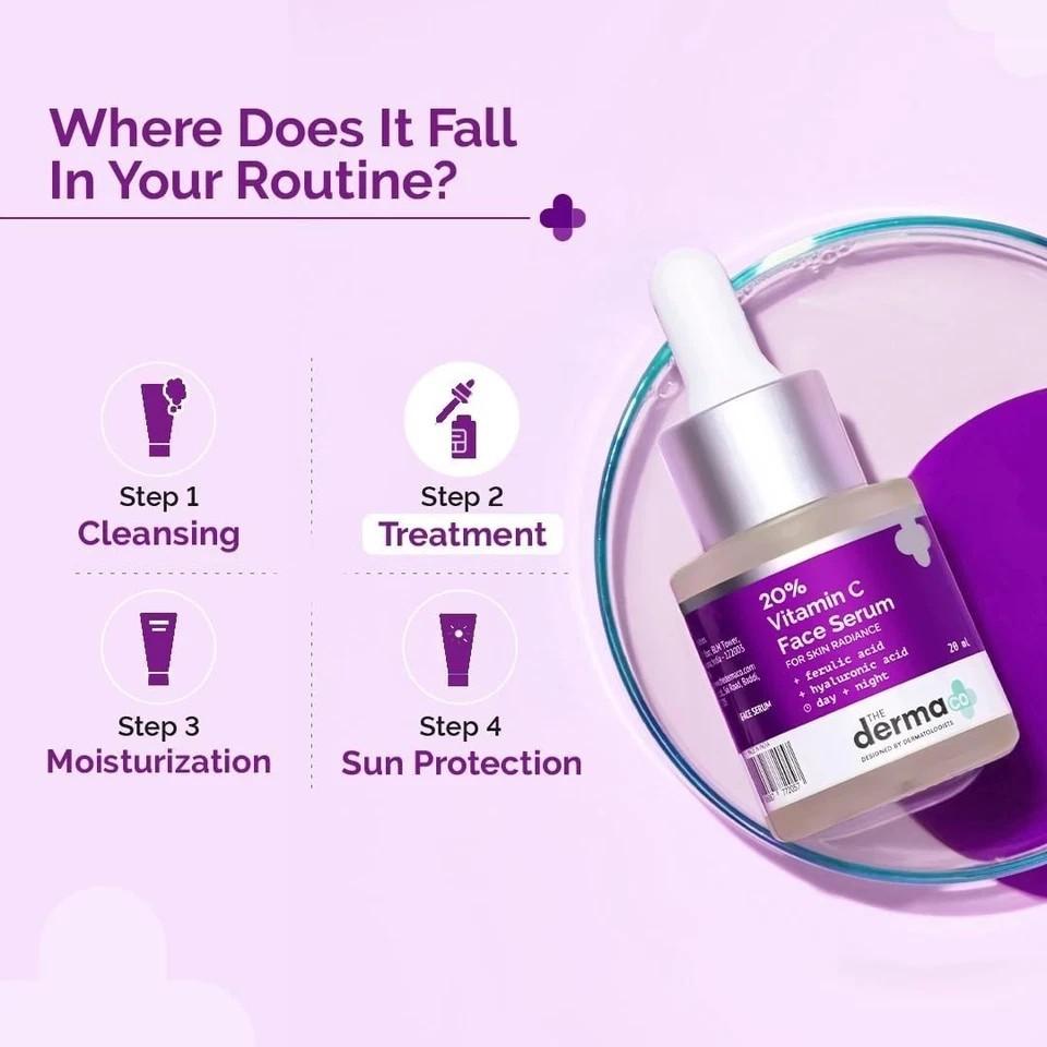 The Derma Co 20% Vitamin C Face Serum 20 ml