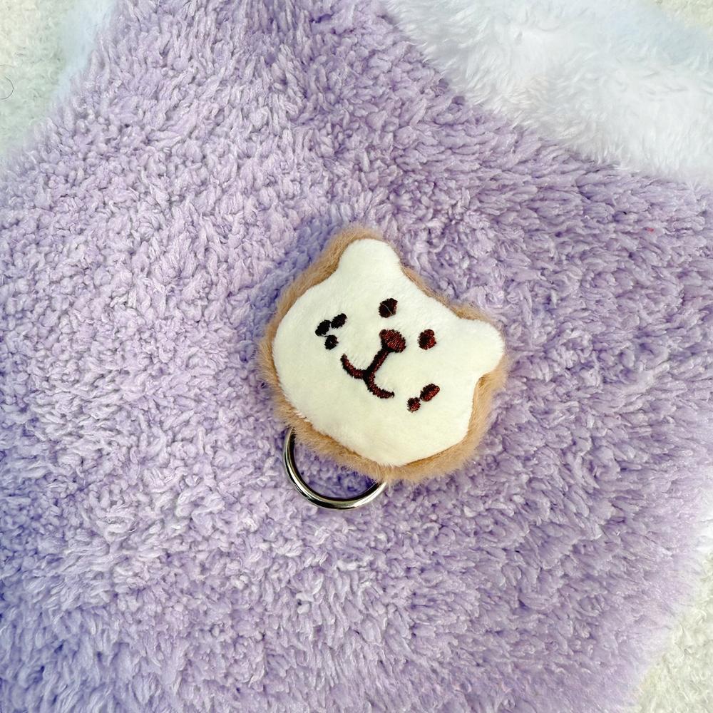 3D Lion Plush Pet Vest Double Sided Fleece Thickened Warm Winter Cats Dogs Apparel Cute Vest for Puppy Small Medium Dog