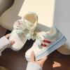 Girls Shoes 2025 New Spring and Autumn Children's Sports Board Shoes Medium and Older Children's Casual Shoes Students Versatile Casual Board Shoes