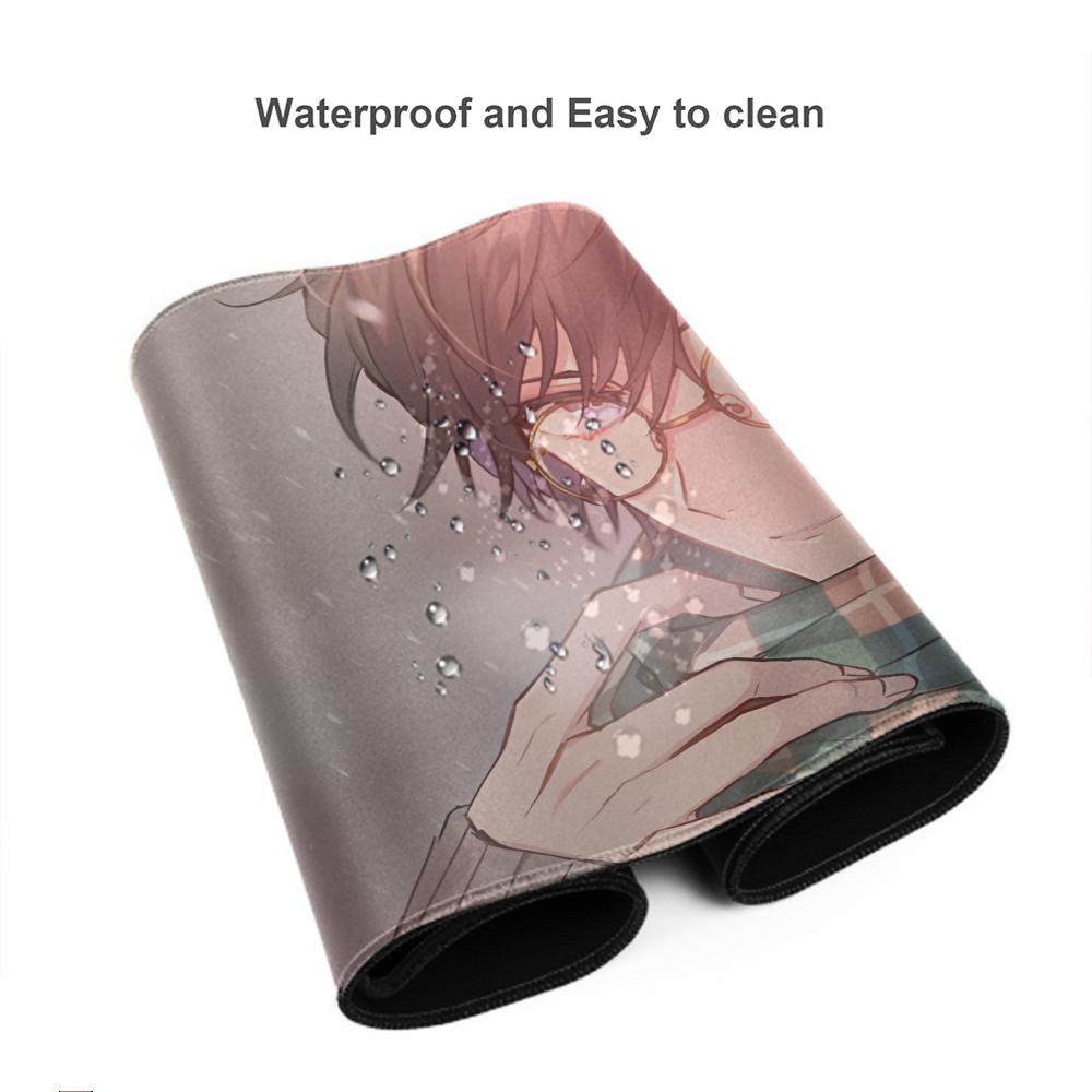 Anime glasses boy Mouse Pad 500X1000 mm Large Gaming Mousepad Gamer XL Rubber Otaku Keyboard Pad Laptop Desk Mat