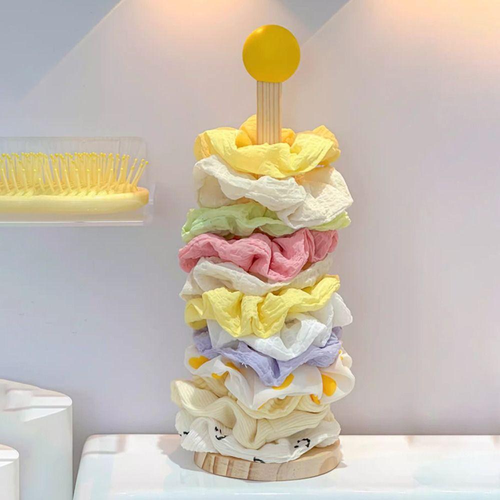 Multifunctional Head Rope Storage Rack Wooden Headband Display Rack  Kitchen