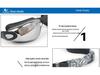 High-Definition Anti-Fog Electroplated Swimming Goggles with Silicone Straps