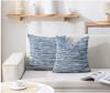 Boho Textured Striped Cushion Covers Soft Woven Throw Pillow Covers Multi-Color Neutral Decorative Pillowcase for Farmhouse Home