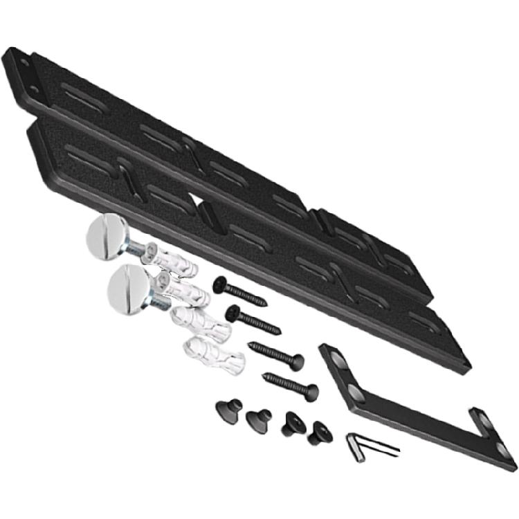 

Metal Soundbar Wall Bracket For Soundbar Speaker Hanging Wall Mount Noise Reduce Auditory Experience 1