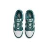 Nike Dunk Low Ocean Women's White Leather Textured Turquoise Overlays Casual Shoes DV3029-100