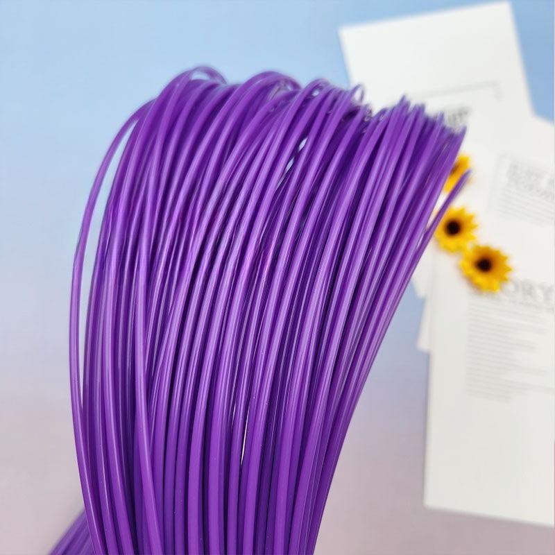 500g 2.4mm PE Round Synthetic Rattan Weaving Material Plastic Knit for Furniture Repair Chair Table Basket about 90Meter