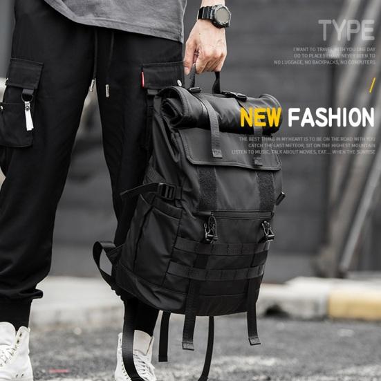 Travel Backpack Expandable Accomodates 17 Inch Computer Large Capacity Foldable Multi Pockets Waterproof