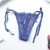 1 Pc Sexy G-string Thongs Women Panties Floral Sheer Underwear Soft Side Tie Lingerie Briefs Lace Transparent Thong Panties