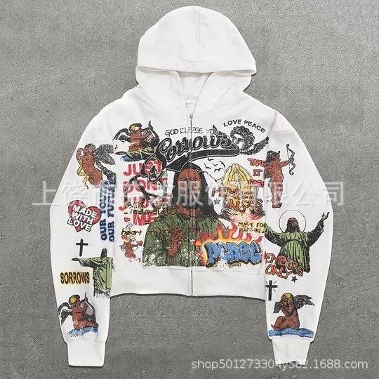 2025 Arnold French Men's Vintage Pattern 3D Printed Hoodie Unisex Casual