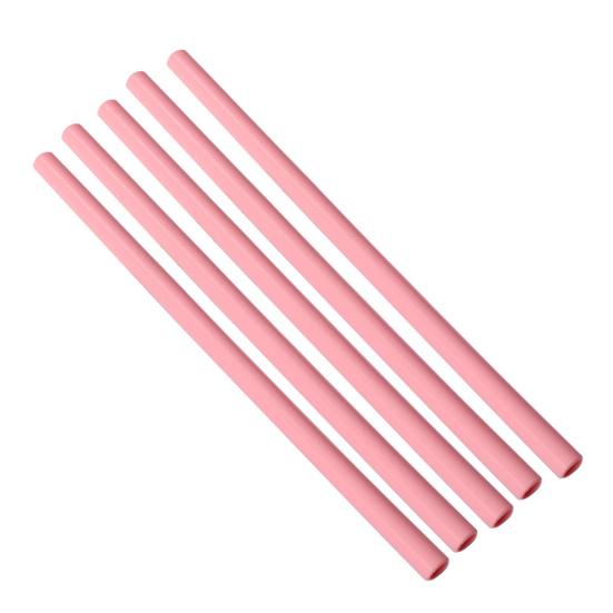 

5Pcs Drinking Tip Straw Hardened Cuttable Bendable Bite-resistant Drinking Pearl Milk Tea Bent