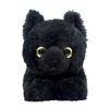 Sun Lemon Lap Cat Plush Toy Small Black