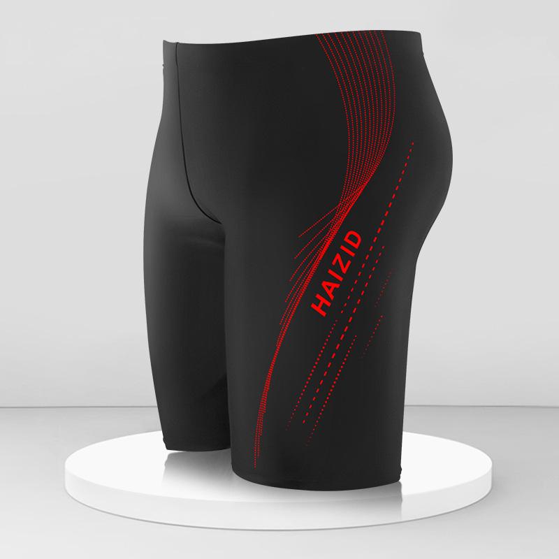 Pánské rychleschnoucí plavky z žraločí kůže a set čepice - Závodní voděodolné plavky