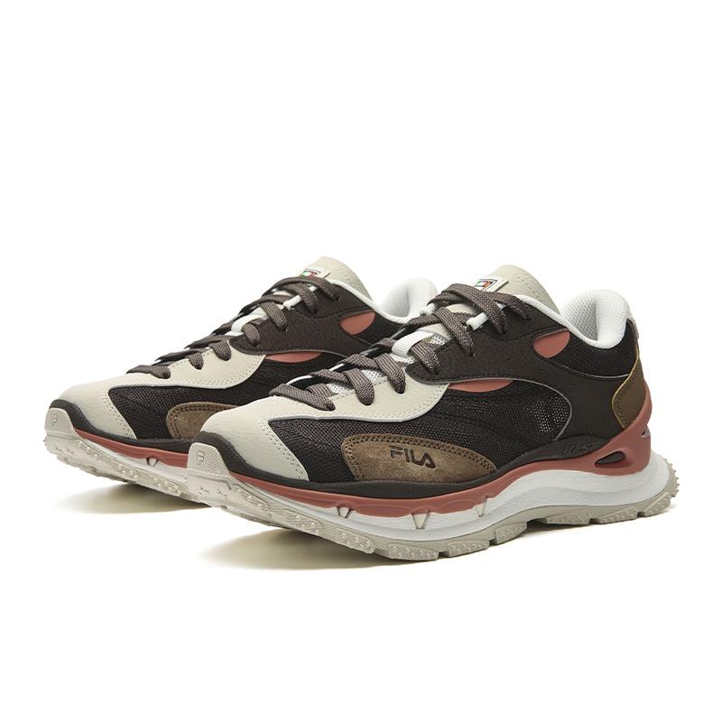 FILA KM 3 Layered Shoes Fashion Versatile Shock Absorbing Durable Breathable Lightweight Low Top Casual Shoes Women sneaker F12W633707FCP