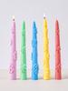 DIY Flower and Ribbon Bow Candle Silicone Mold Creative Long Rod Handmade Candles Ornament Making Supplies Home Decoration Gifts