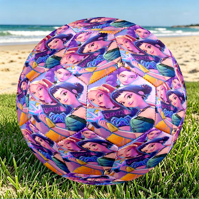 K Print Size 5 Soccer Ball, PU Wear Resistant Football for Match Training and Daily Practice, Birthday Gift for Soccer Fans
