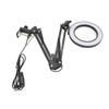 3 Colors 10X Magnifier Adjustable Desk Lamp With Clamp Magnifying Lamp  Precision Work