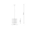 Lampa Wisząca Wróżki 1 E27 Wielokolorowy Sollux Sl.1416
