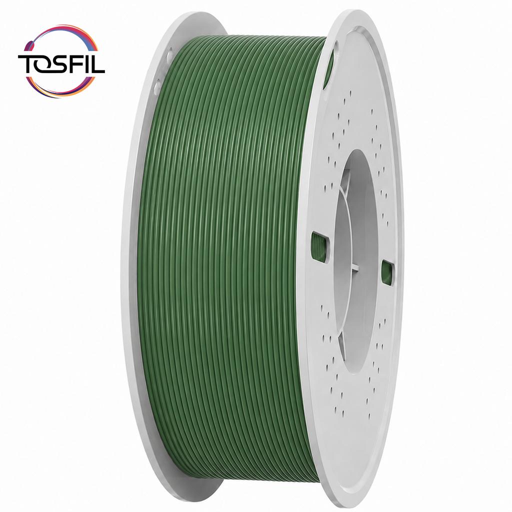 TOSFIL 3D Printer Filament 1.75mm PETG PLA TPU TPE 1KG Roll Smooth Printing Low Warping High Strength Material