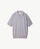 STCO Codigallery Strong Material Raglan Short Sleeve Knit Light Violet (Oversized Fit)_Cktvb02Nst