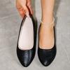 Fashion Women Flats 2024 New Pointed Toe Comfortable Loafers Shoes Woman Shallow Round Tow Spring Autumn Ballet Flat Shoes for Women