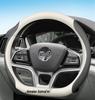 BYD Genuine Leather Steering Wheel Cover for Han EV, Qin, Song PLUS, Tang DMI, Yuan Pro, Dolphin Models