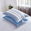2pcs 48x74cm Pure Cotton Pillowcase Home Bedding Super Soft Plaid Pillow Cover 100% Cotton Pillow Case Dorm Girl Room Decoration
