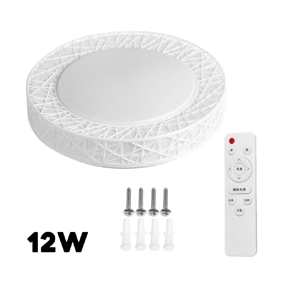 12/24/36W LED Deckenleuchte Dimmbarer Kronleuchter LED Leuchte Zuhause Wohnzimmer Schlafzimmer Beleuchtung Fernbedienung 80-240V