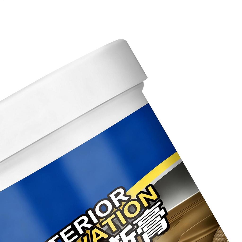 Leather Cleaner Car Interior Leather Seat Protectant Shine 500g Car Trim Stain Cleaning Paste For Trim Vehicle Truck Sedan