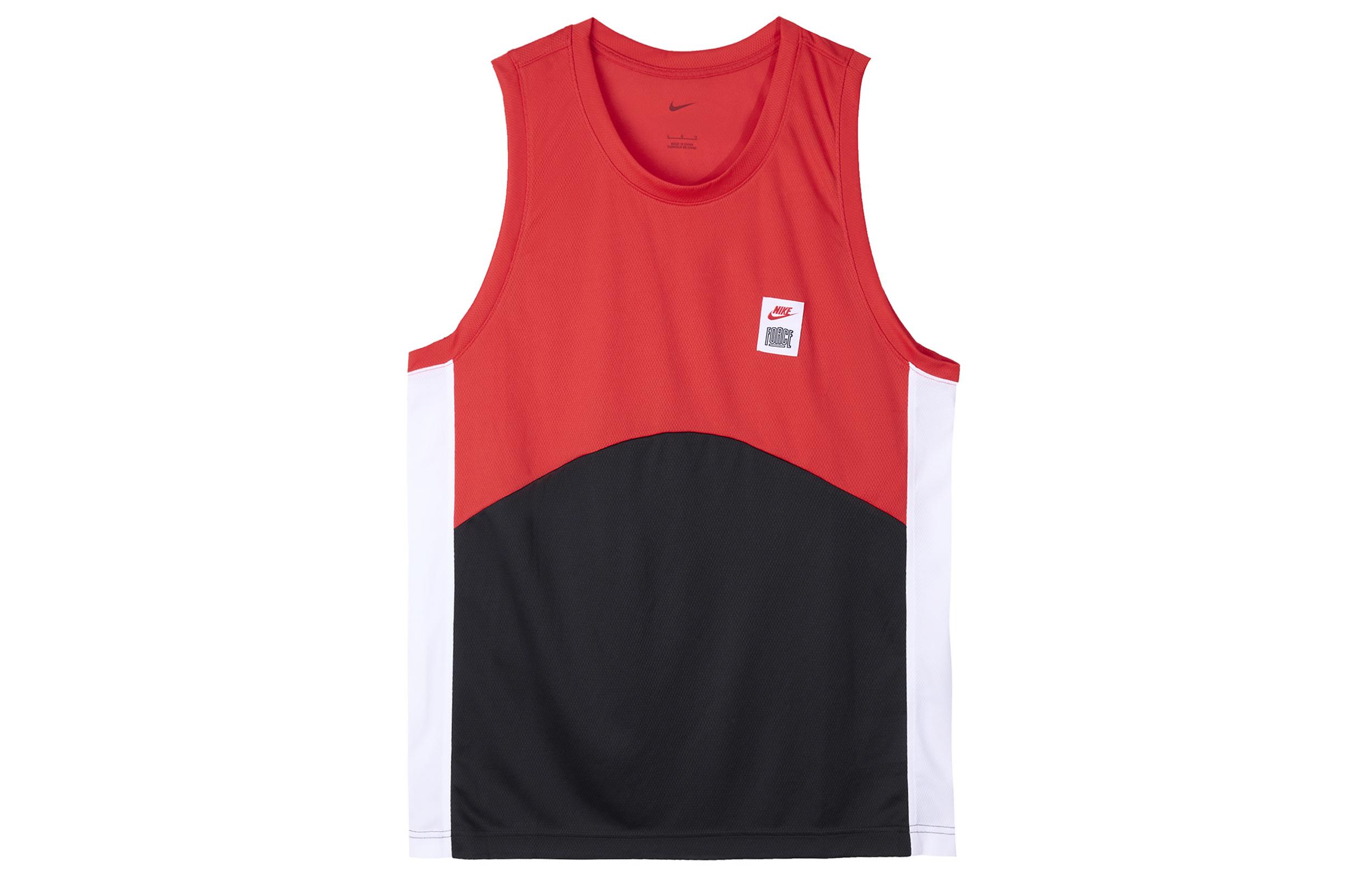 Мужская баскетбольная майка Nike Красная Черная DQ5829-657 4XL