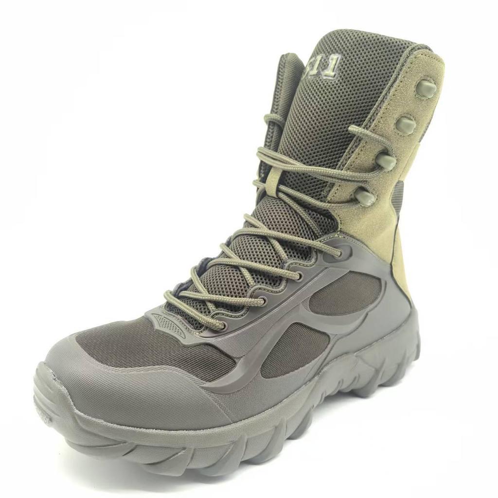 Militärische taktische Stiefel für Herren in großer Größe - Hohe Winter-Kampfstiefel für den Außenbereich (Größen 45-47)