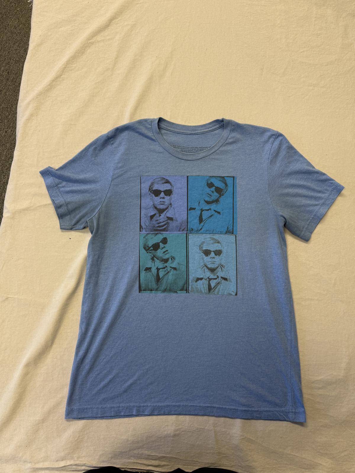 Andy Warhol Self Portrait T-shirt From A to B Chicago Tee M XXXL