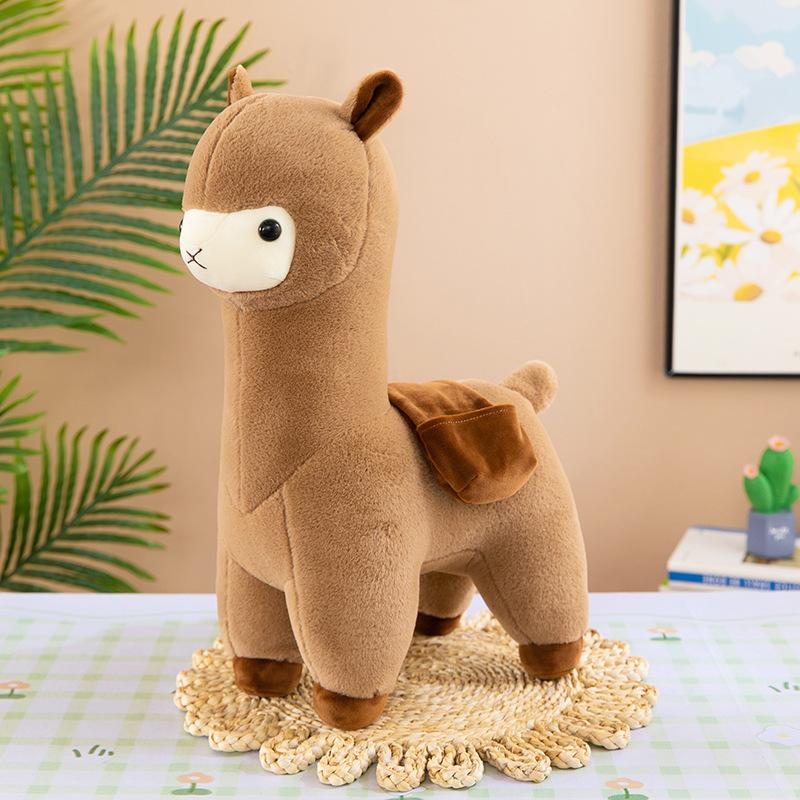 Cute Cargo Alpaca Doll Sleeping Plush Toy Children's Birthday Gift Creative Alpaca Doll Gift Female