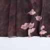 2024 Autumn Women's Silk Satin European American Style Printed Skirt