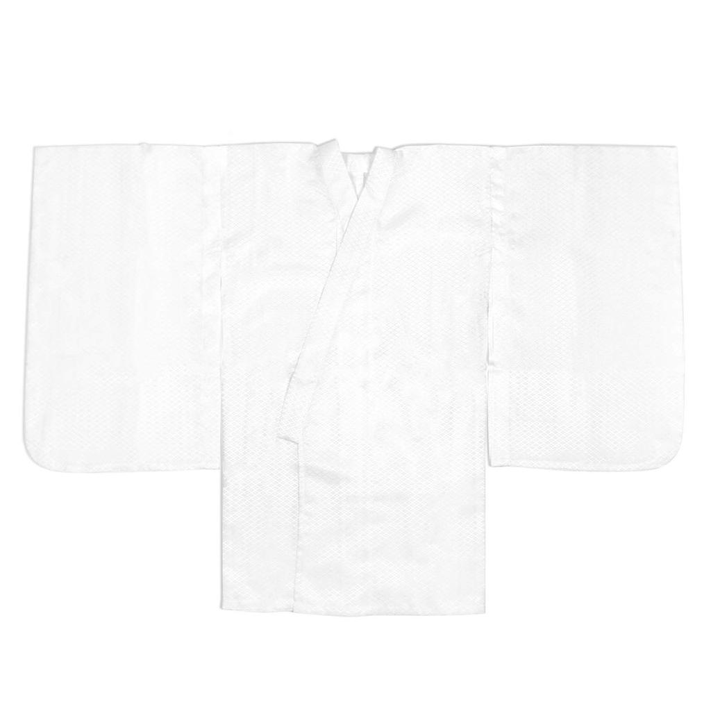 Kimono Set with Black Pattern and Montsuki Design Haori Folding Pocket Geta Two Waist and Tabi for Boys [KYOETSU] 12-Piece (Haori, Kimono, Nagajuban,