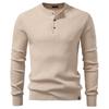 AIOPESON Classic Polo Sweater Men Old Money Style Long Sleeve Solid Color Contemporary Fit Silk Touch Luxury Brand Polos